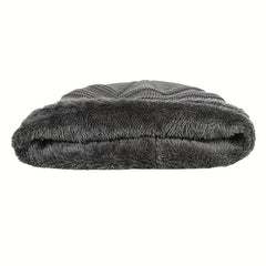 Plus Velvet Warm Woolen Knitted Hat Outdoor Ski Hat