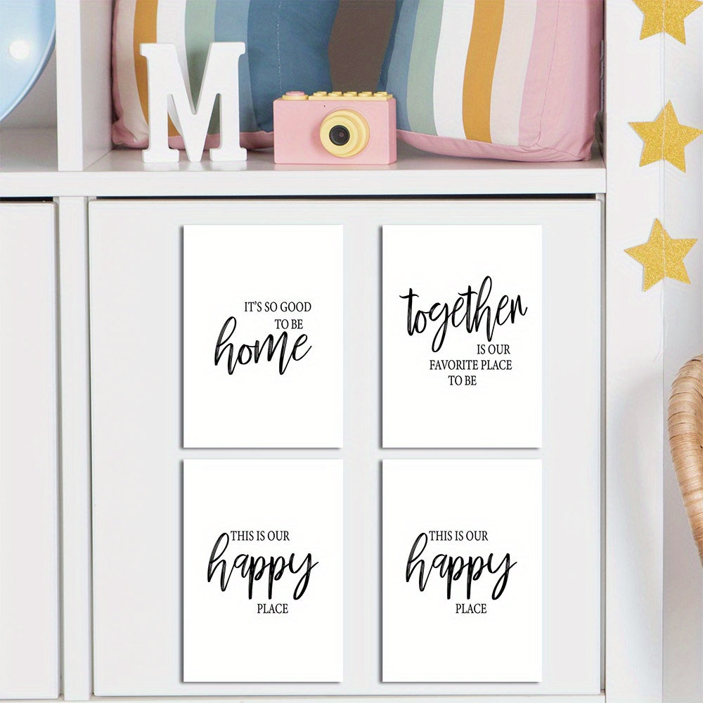 Family Is Everything Quotes Stickers Set