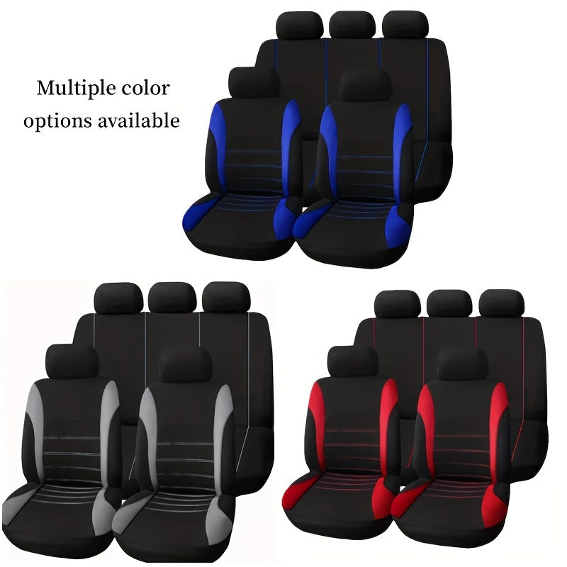 9pcs Car Seat Cover All Universal Seat Cover Car Seat Cover Protective Cover