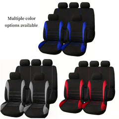 9pcs Car Seat Cover All Universal Seat Cover Car Seat Cover Protective Cover