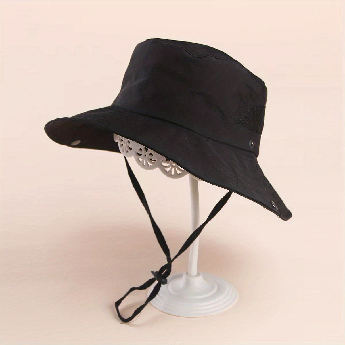 Breathable Sunscreen Bucket Hat Solid UV Protection Outdoor