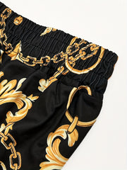  Chain & Baroque Print 2 Piece Set