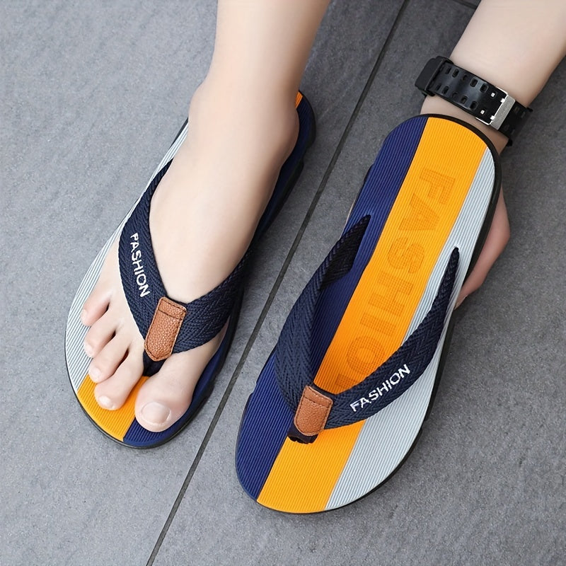 Men's Lightweight Non Slip Flip Flops Quick Drying Thong Sandals