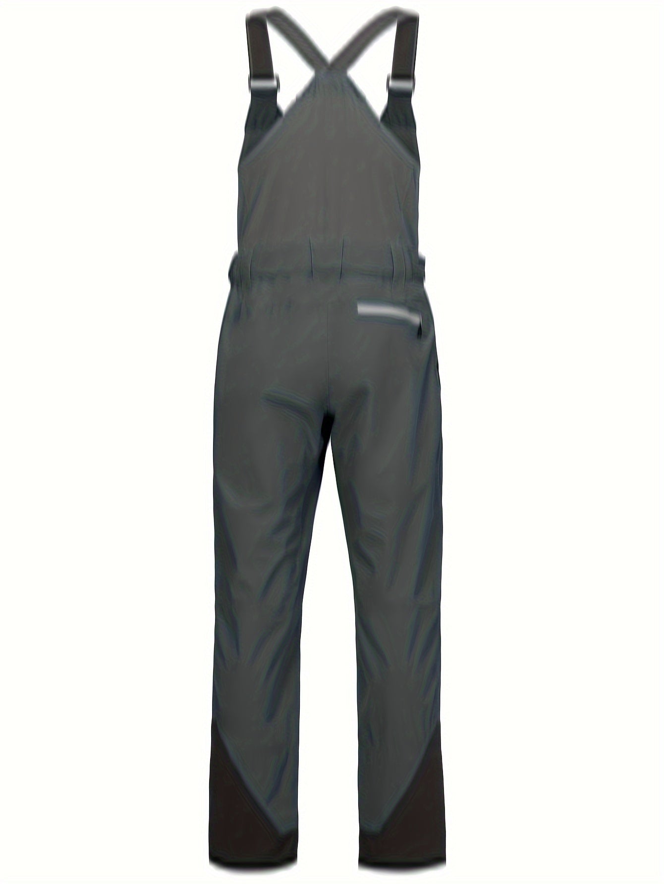 Men's Waterproof Snow Pants Windproof Overalls Pants With Suspenders
