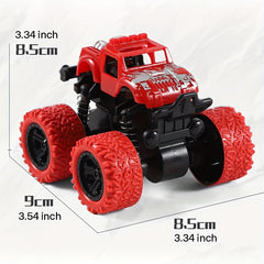 Rotatable 4WD Inertial Stunt Off-road Vehicle Model Boy Toy Car