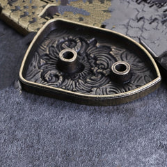 10pcs Grass Shield Decorative Buttons