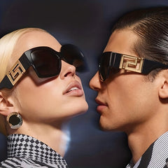 Large Cat Eye Sunglasses Women Men Retro Summer Outdoor Shades Classic Vintage