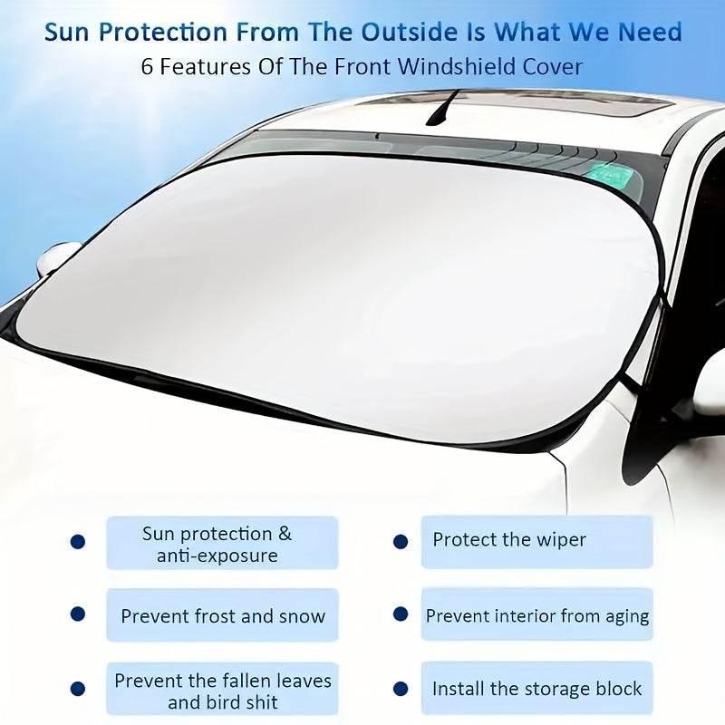 Car Front Sunshade Heat Insulation Windshield Sunscreen Universal Sun Shield
