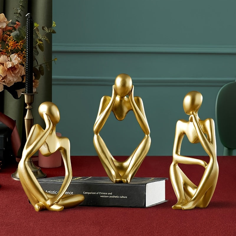 3pcs Body Art Silicone Resin Mold Candle Holder Making
