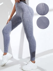 3PC Seamless High Elastic Sports Tights Fitness Hip Pants