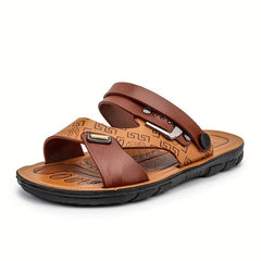 Men's Durable Non Slip Hiking Sandals - Spring/Summer Beach Water Shoes