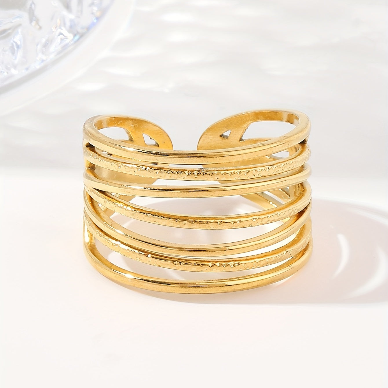 Personalized Stainless Steel Ring W098