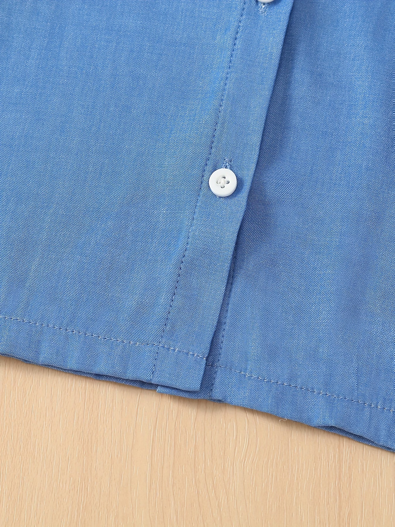 Boys Ice Silk Short Sleeve Shirt