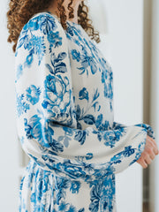  Casual Floral Print Maxi Dress
