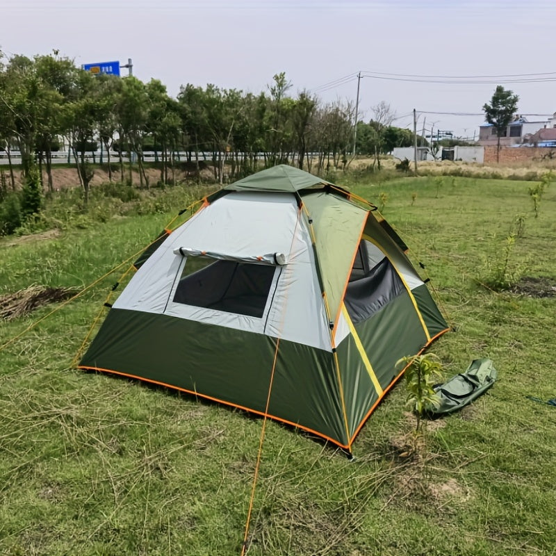 Waterproof Tent with Sun Protection for Outdoor Adventures