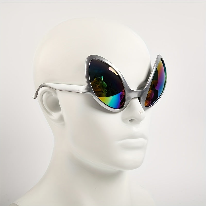 Colorful Alien Costume Glasses for Halloween Parties