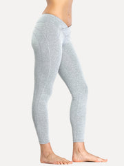 Women's Cross Waistband Yoga Leggings Butt Lifting Fitness Pants