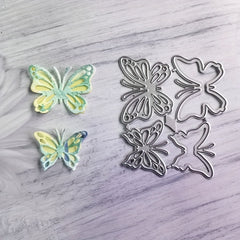 Butterflies Metal Cutting Dies Stencils for DIY Crafts Template Frame Paper