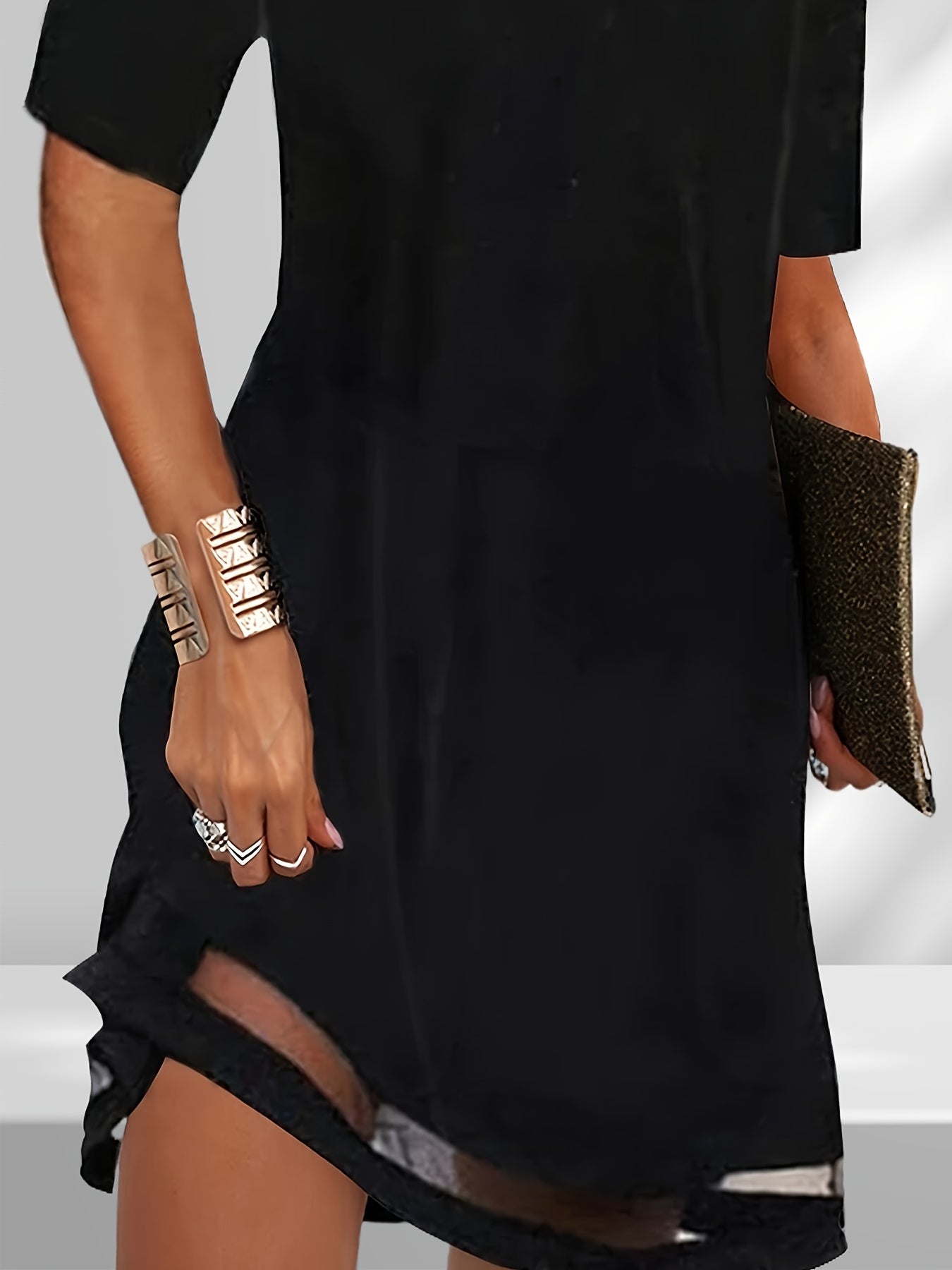 Lace Cold Shoulder Dress for Spring & Summer