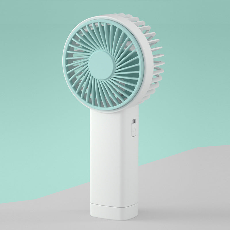 Mini Handheld Fan USB Rechargeable Small Personal Fan with Light