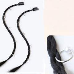 Y2K Hair Clip Braided Ponytail Wig Boxing Dreadlock Wigs Accessories