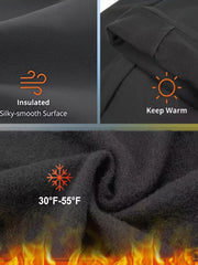 2 Pack Plus Size Fleece Lined High Rise Fitness Leggings