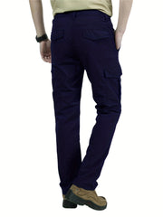 Men's Waterproof Cargo Pants Lightweight Tactical Trousers