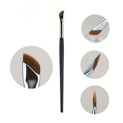 3pcs Fine Angled Precision Eyeliner Brush Set