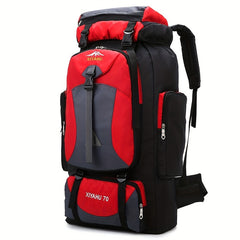 Large Capacity Hiking Backpack - Camping Outdoor Mountaineering Bag