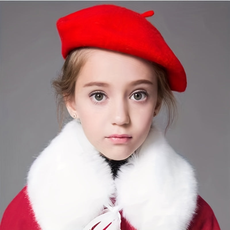 Kids Vintage Beret Hat