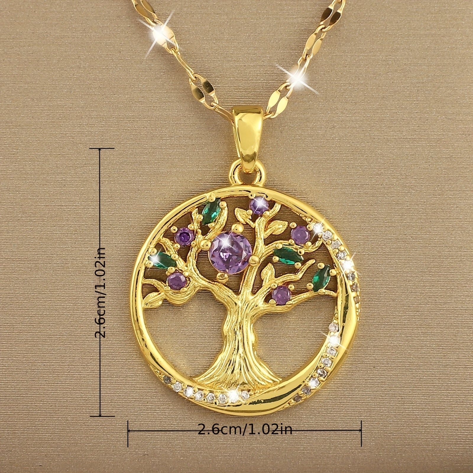 Girl's Celtic Tree Of Life Pendant Necklace - Birthday Gift
