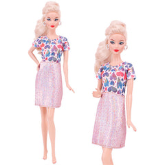 30 Cm 11 8'' Girls Doll Girls Toy Dressed Up Dress Casual Dress Children