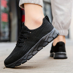 Breathable Mesh Running Shoes Slip On Athletic Outdoor Men's Sneakers