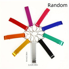 5pcs Portable Keychain Beer Bottle Opener Randomized