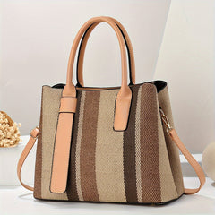 Stylish Large Capacity Briefcase with Matching Style