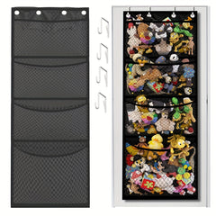Over Door Stuffed Animal Storage Holder Hanging Toys Organizer