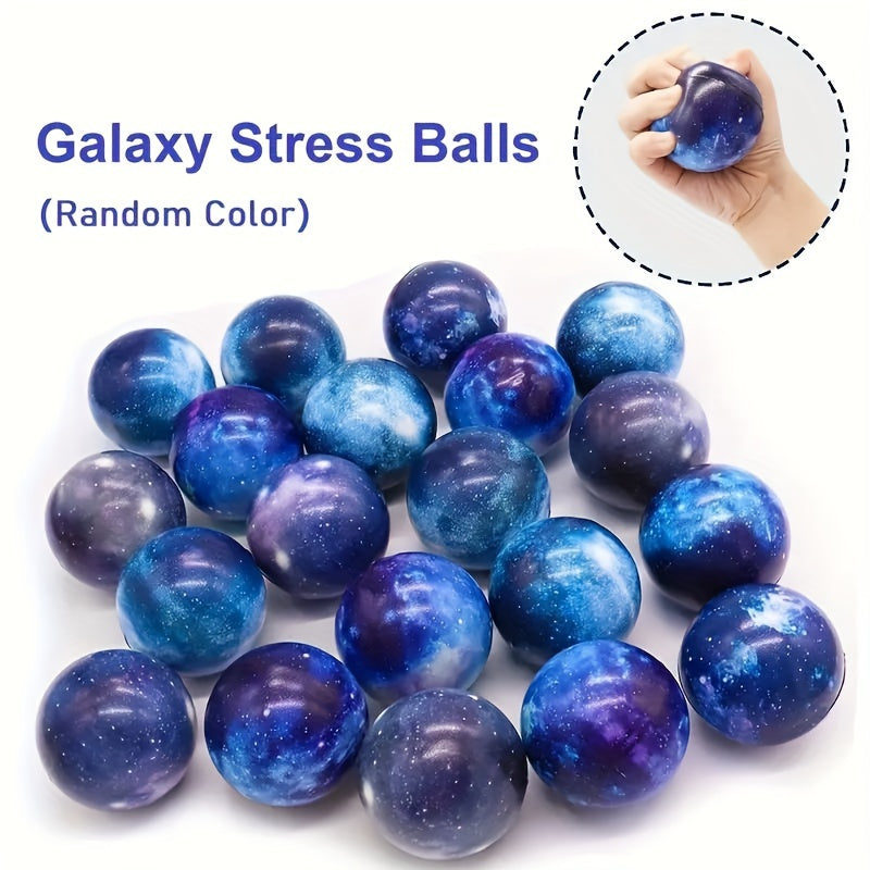 Outer Space Stress Ball for Anxiety Relief - Large Capacity Fingertip Ball