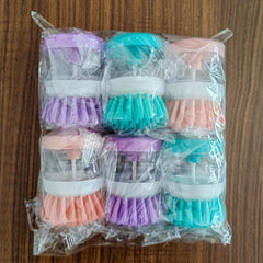 Automatic Press Type Bowl Brush - Multifunctional Cleaning Brush