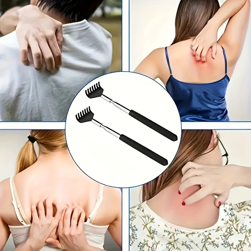 Portable Stainless Steel Back Massager Anti Itch Relaxation