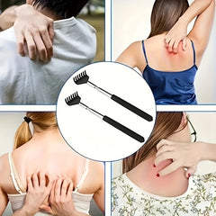 Portable Stainless Steel Back Massager Anti Itch Relaxation