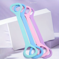 Silicone Loop Stretching Tension Belt for Yoga Pilates Dance Fitness