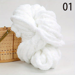 Chunky Chenille Yarn for Arm Knitting - Home Decor Projects