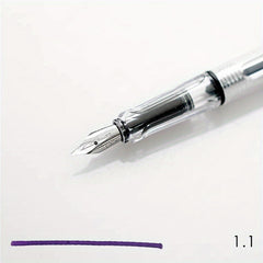 6 Transparent Fountain Pens for Art Gothic Lettering