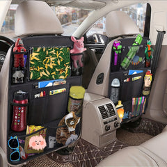 Car Back Seat Hanging Organizer Storage Bag Touchable Screen