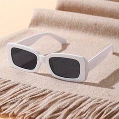Square Frame Sunglasses Vintage Wrap Around Glasses UV400