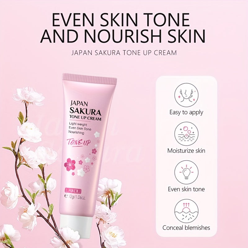 LAIKOU Sakura Tone Up Cream - Buy 1 Get 1 Free