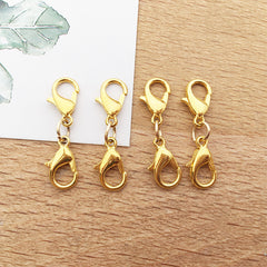4pcs Double Headed Lobster Clasps DIY Jewelry Accessories