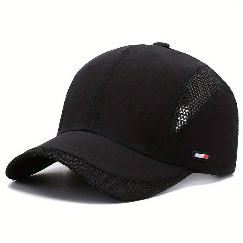 Quick Drying Mesh Baseball Cap for Outdoor Sports