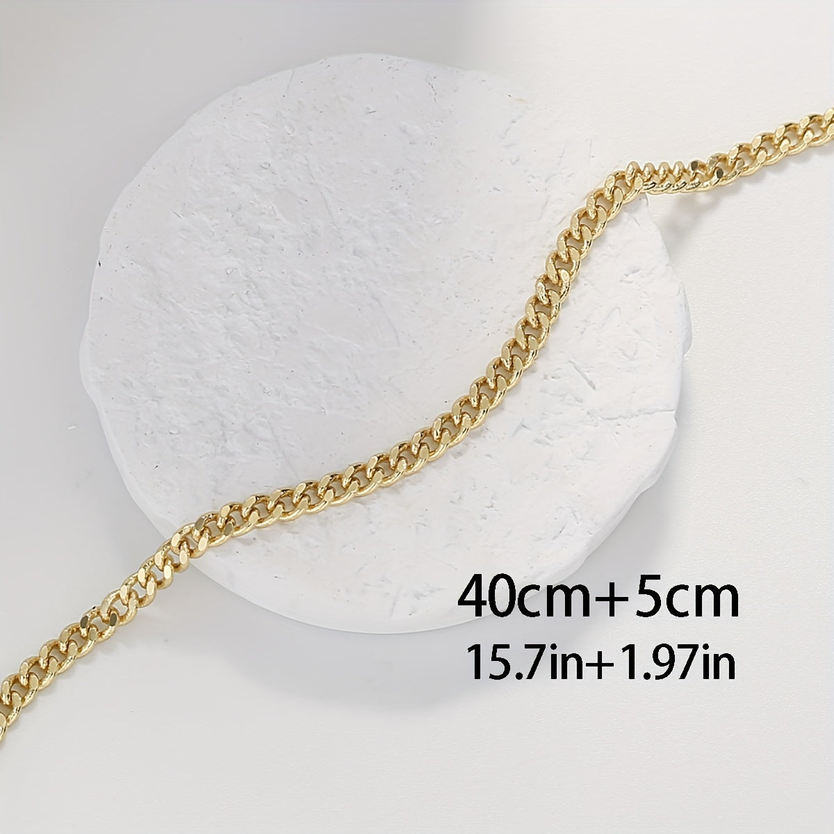14K Plated Clavicle Chain Necklace for Women