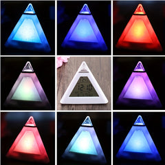 7 LED Digital Alarm Clock for Home Office Dorm Car & Boat